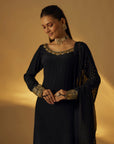 Black Kurta Set