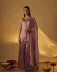 Dusty Pink Short Kurta Set