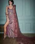 Dusty coral Gown