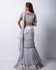 Remi Drape Saree Set