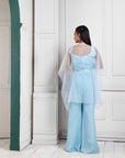 Serenity Blue Cape Ensemble