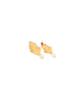 Pearl Wave Studs