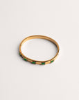 Green Rhinestone Band