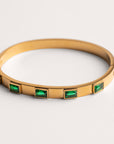 Green Rhinestone Band