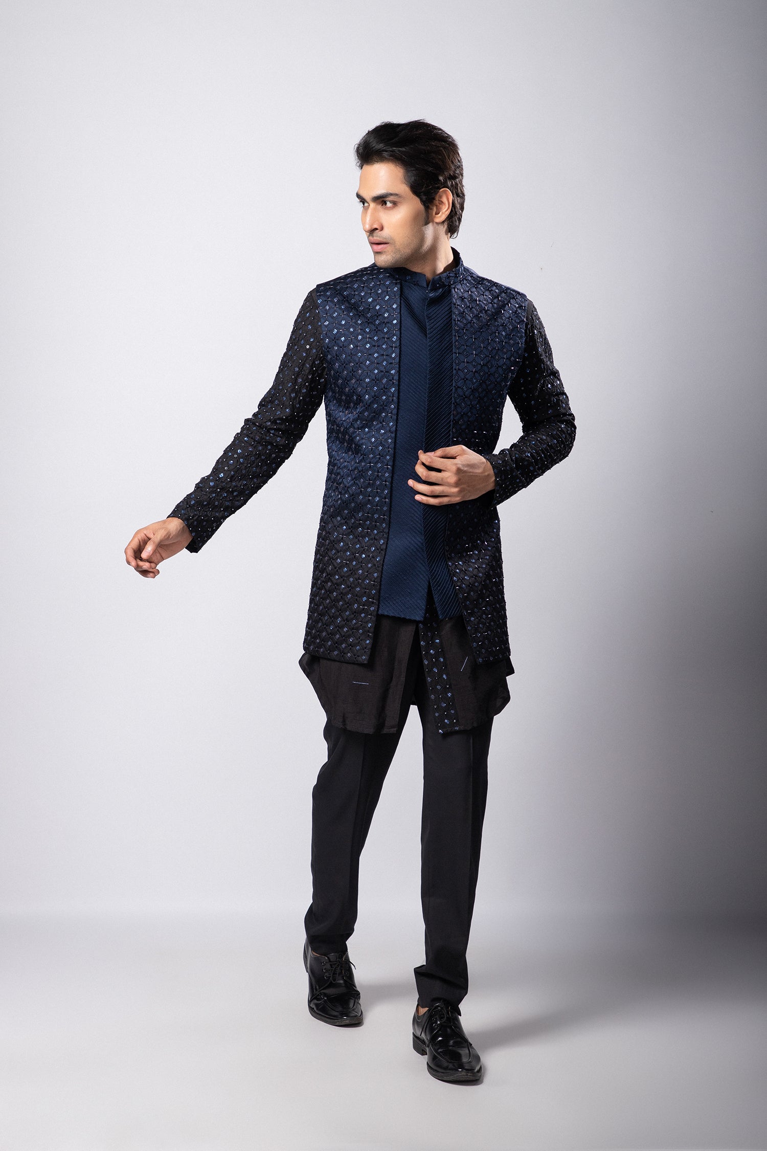 Neo Nehru and Darnell Kurta Set