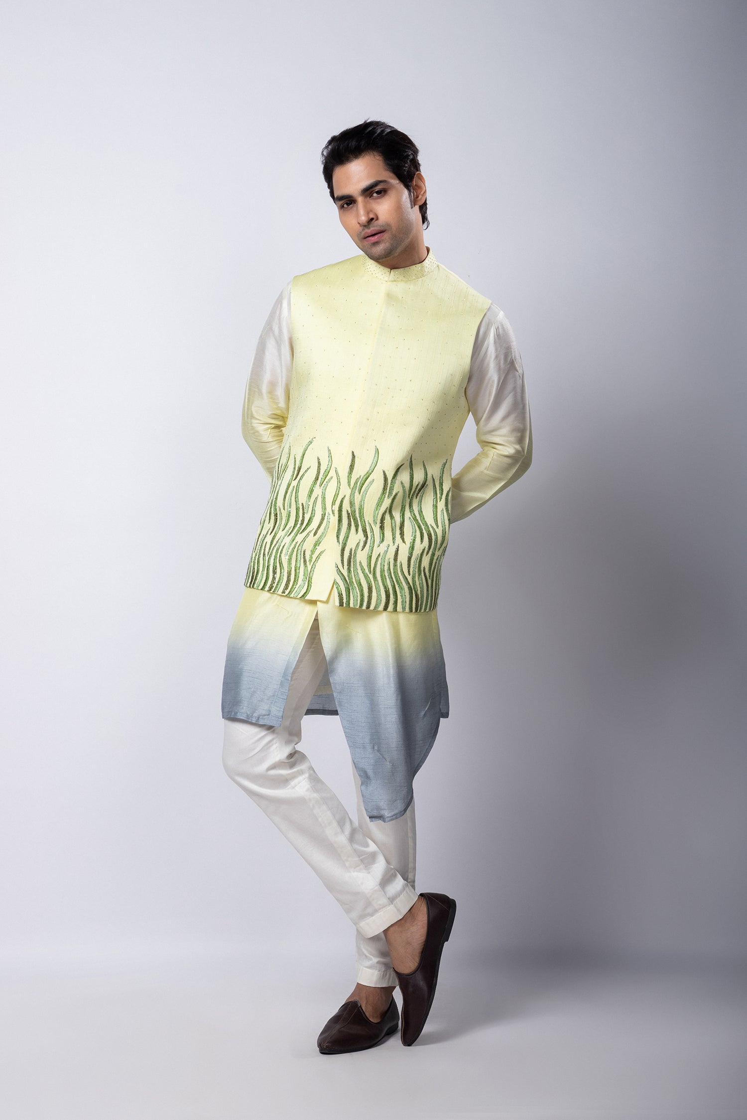 Atharva Nehru and Vibhor Kurta Set