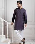 Eclipsed Elegance Embroidered Kurta