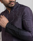 Eclipsed Elegance Embroidered Kurta