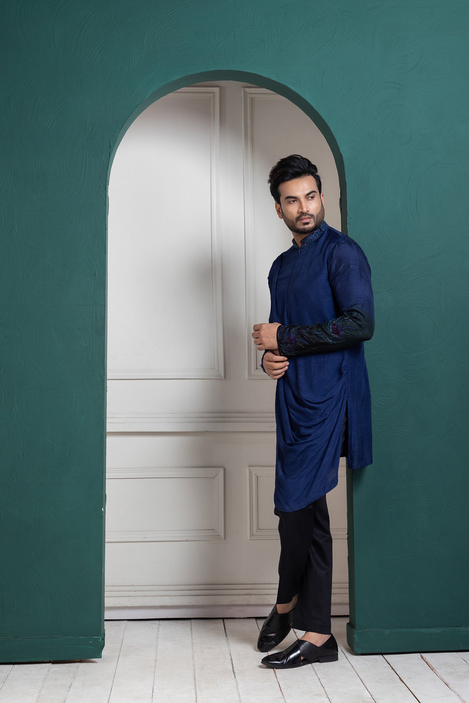 Nightshade Elegance Kurta