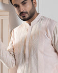 Heritage Blush Embroidered Kurta Set