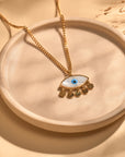 Evil Eye Shimmers Necklace