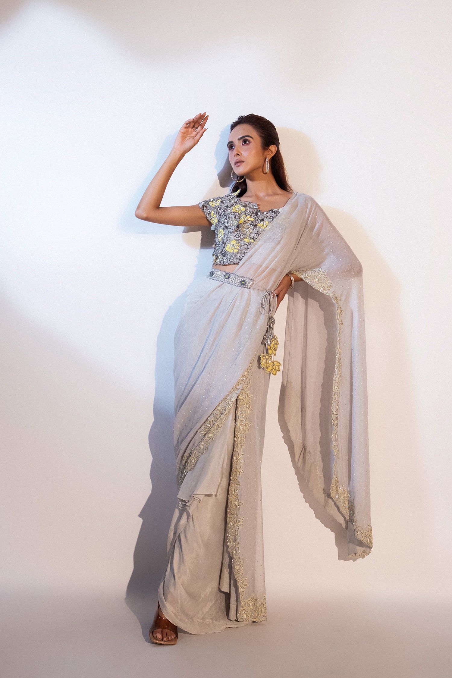 Esme Drape Saree Set