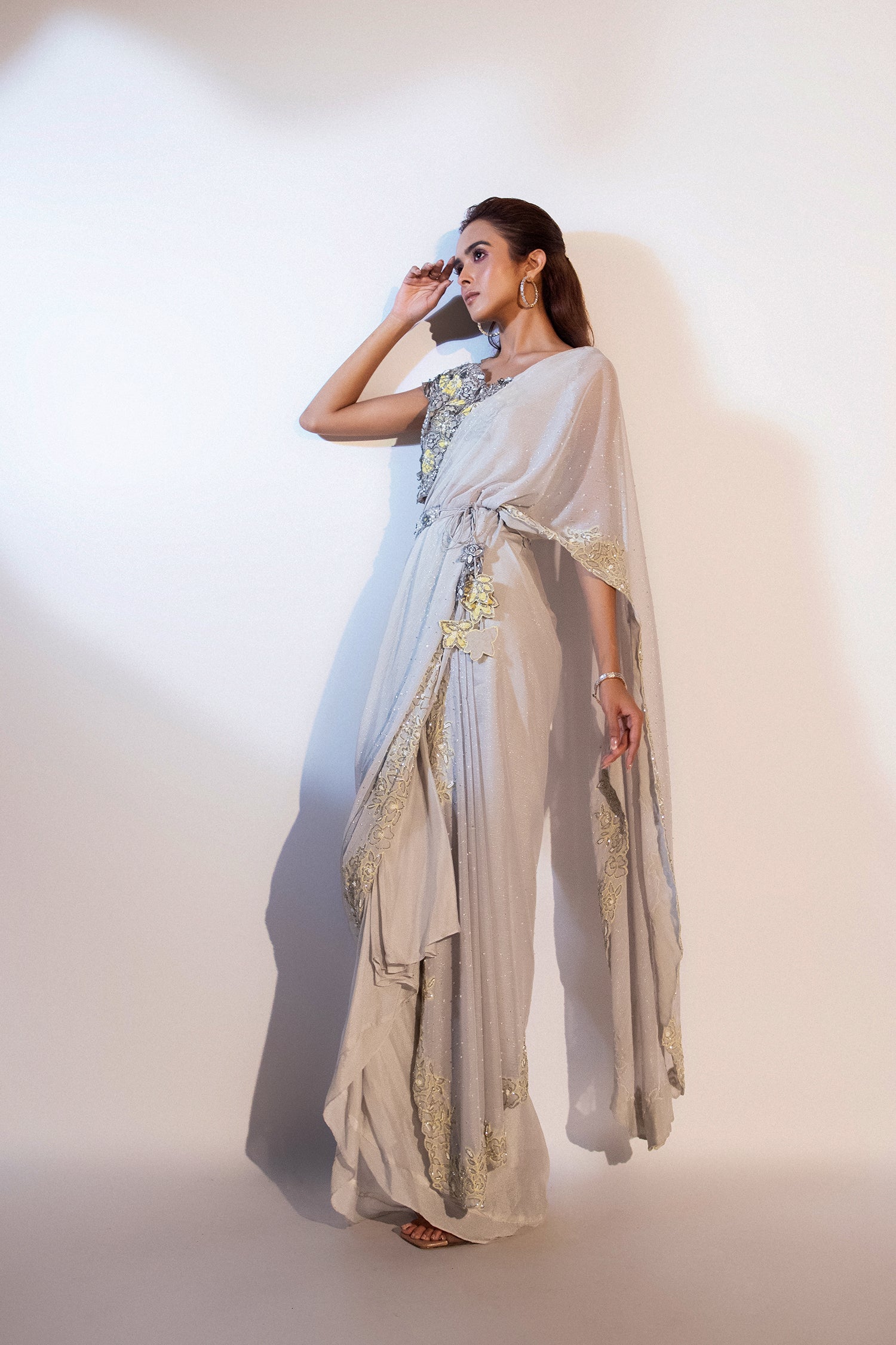 Esme Drape Saree Set