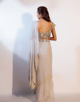 Esme Drape Saree Set
