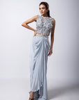 Arleth Drape Skirt Set