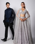 Sylver Lehenga Set