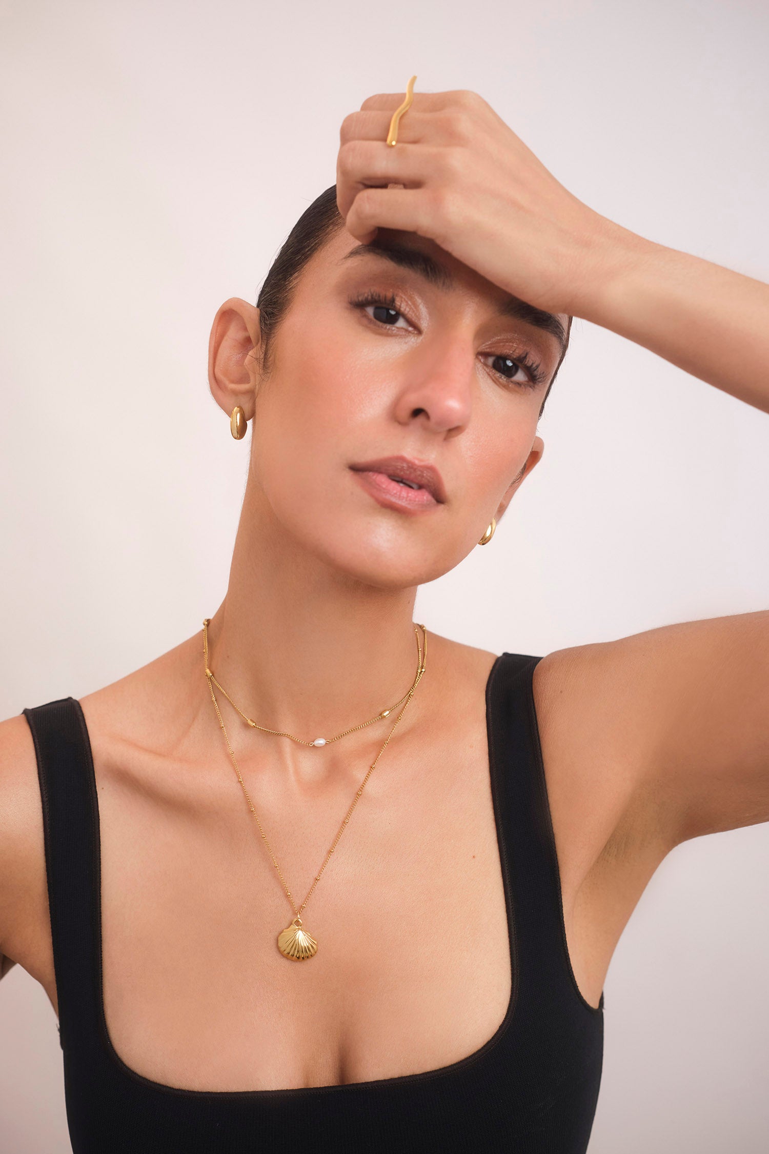 Coral Charm Necklace