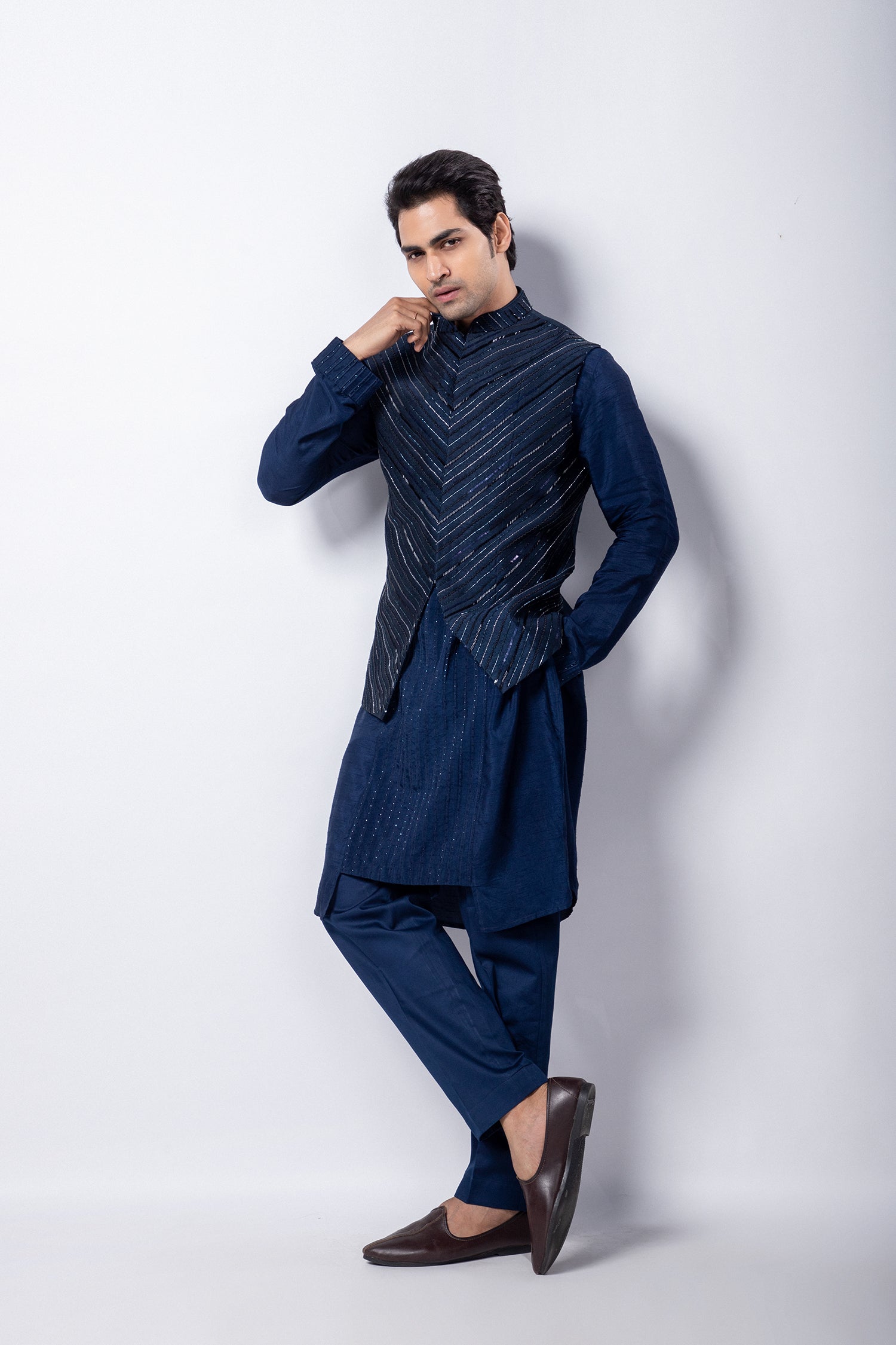 Nirvaan Nehru and Yashas Kurta Set