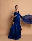 Iris Three Tiered Saree