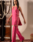 Magenta Pink Suit Set