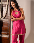 Magenta Pink Suit Set