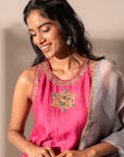 Magenta Pink Suit Set