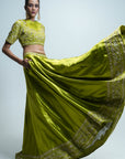 Lime Green Lehenga Set