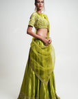 Lime Green Lehenga Set