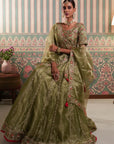Green Lehenga Set