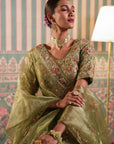 Green Lehenga Set