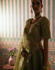 Green Lehenga Set