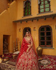 Scarlet Lehengas