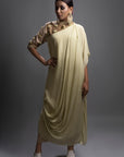 Riyadh Drape Tunic Paired With Jute Pants