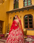 Scarlet Lehengas