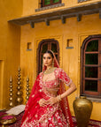 Scarlet Lehengas