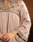 Mauve Pakistani Suit Set