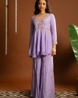 Lilac Sharara Set