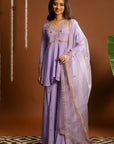 Lilac Sharara Set