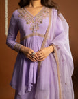 Lilac Sharara Set