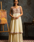 Ivory Palazo Suit Set