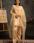 Butterscotch Punjabi Suit Set