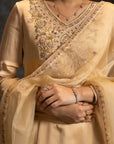 Butterscotch Punjabi Suit Set