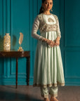 Mint Green Anarkali Suit Set