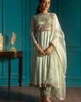 Mint Green Anarkali Suit Set