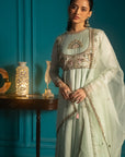 Mint Green Anarkali Suit Set