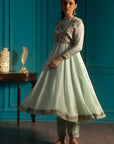 Mint Green Anarkali Suit Set
