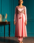 Pink Anarkali Suit Set