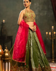 Green Lehenga