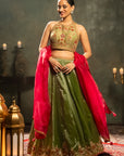 Green Lehenga