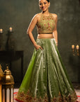 Green Lehenga